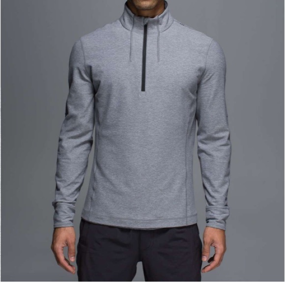lululemon athletica Other - Lululemon Sweat Session 1/2 Zip *Silver
Heathered Slate